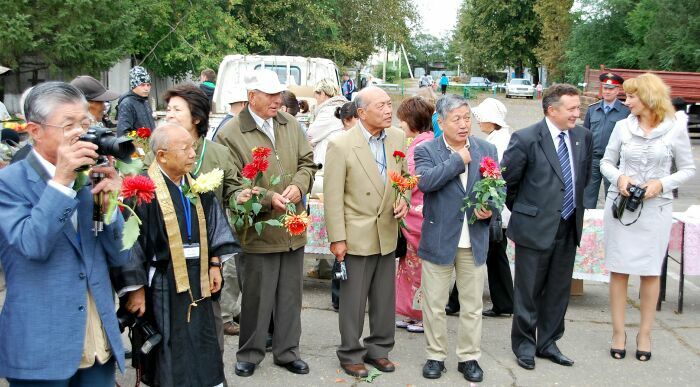 Гости из японии в Ивановке